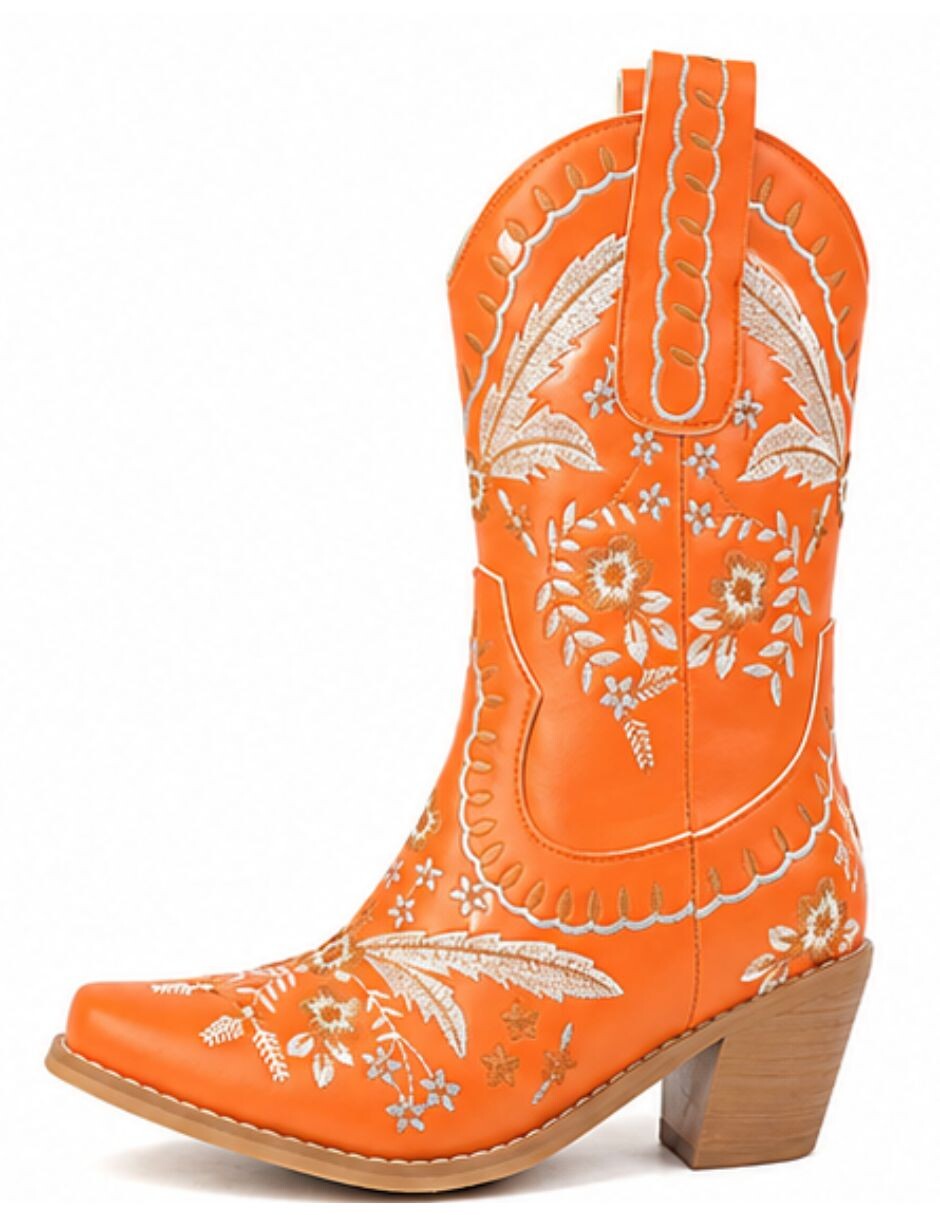 Bota cowboy arriba del tobillo para mujer Bota cowboy arriba del tobillo para mujer
