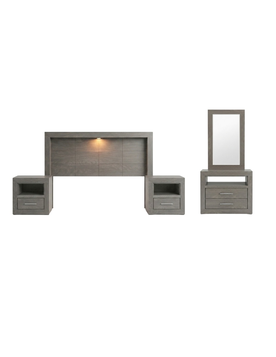 Set Recámara Frida de Madera Set Recámara Frida de Madera