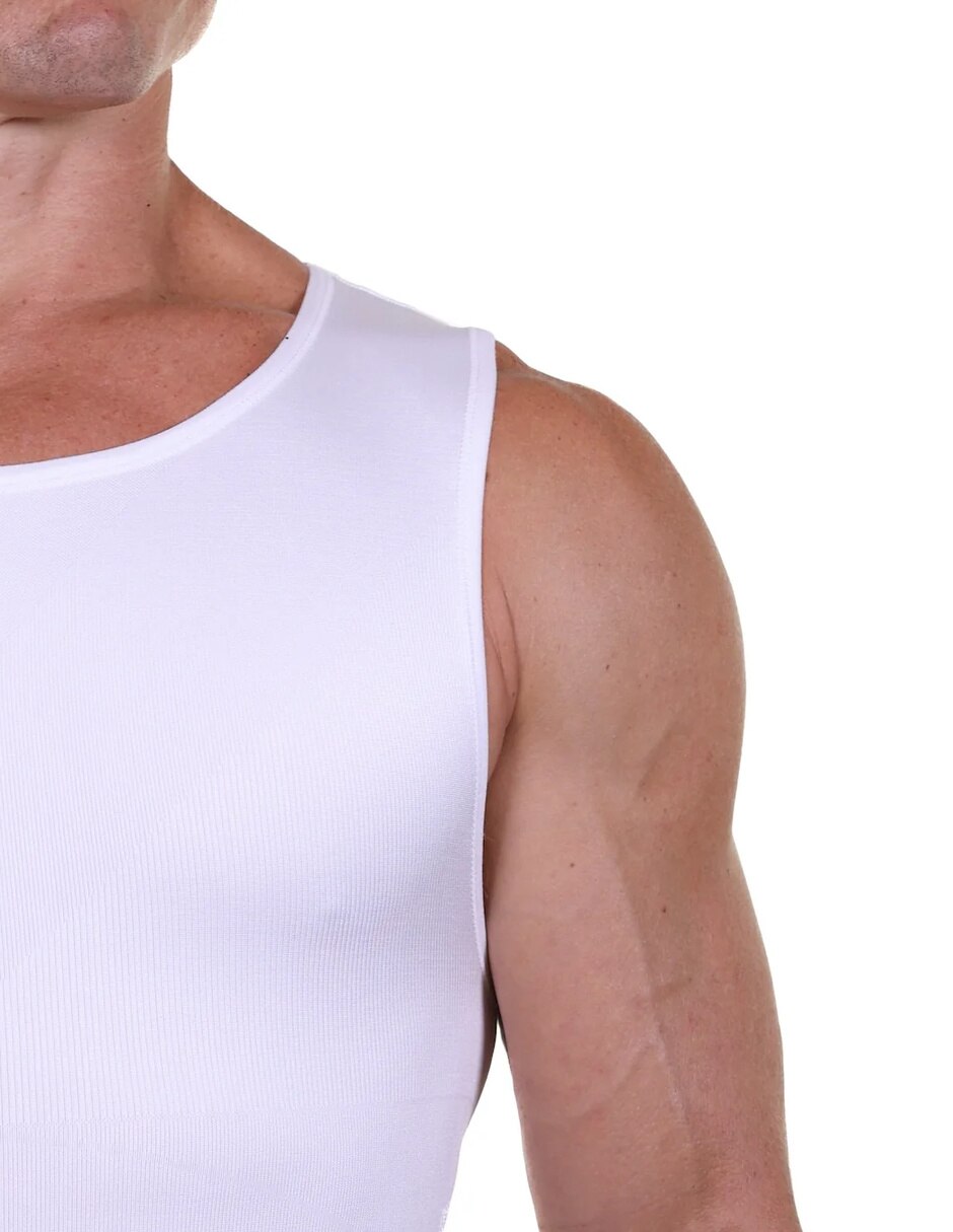 Camiseta tipo faja control de abdomen para hombre 2