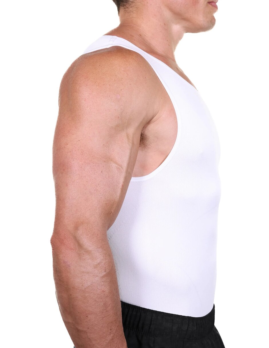 Camiseta tipo faja control de abdomen para hombre 5