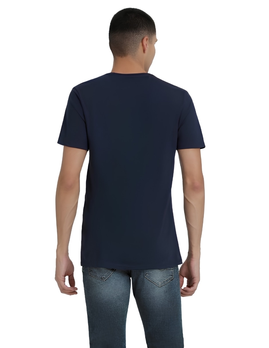 Playera denizen cuello redondo para hombre