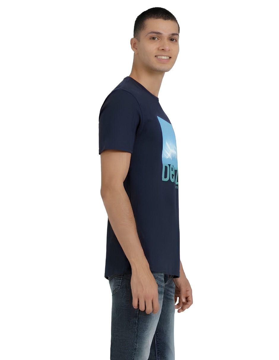 Playera denizen cuello redondo para hombre