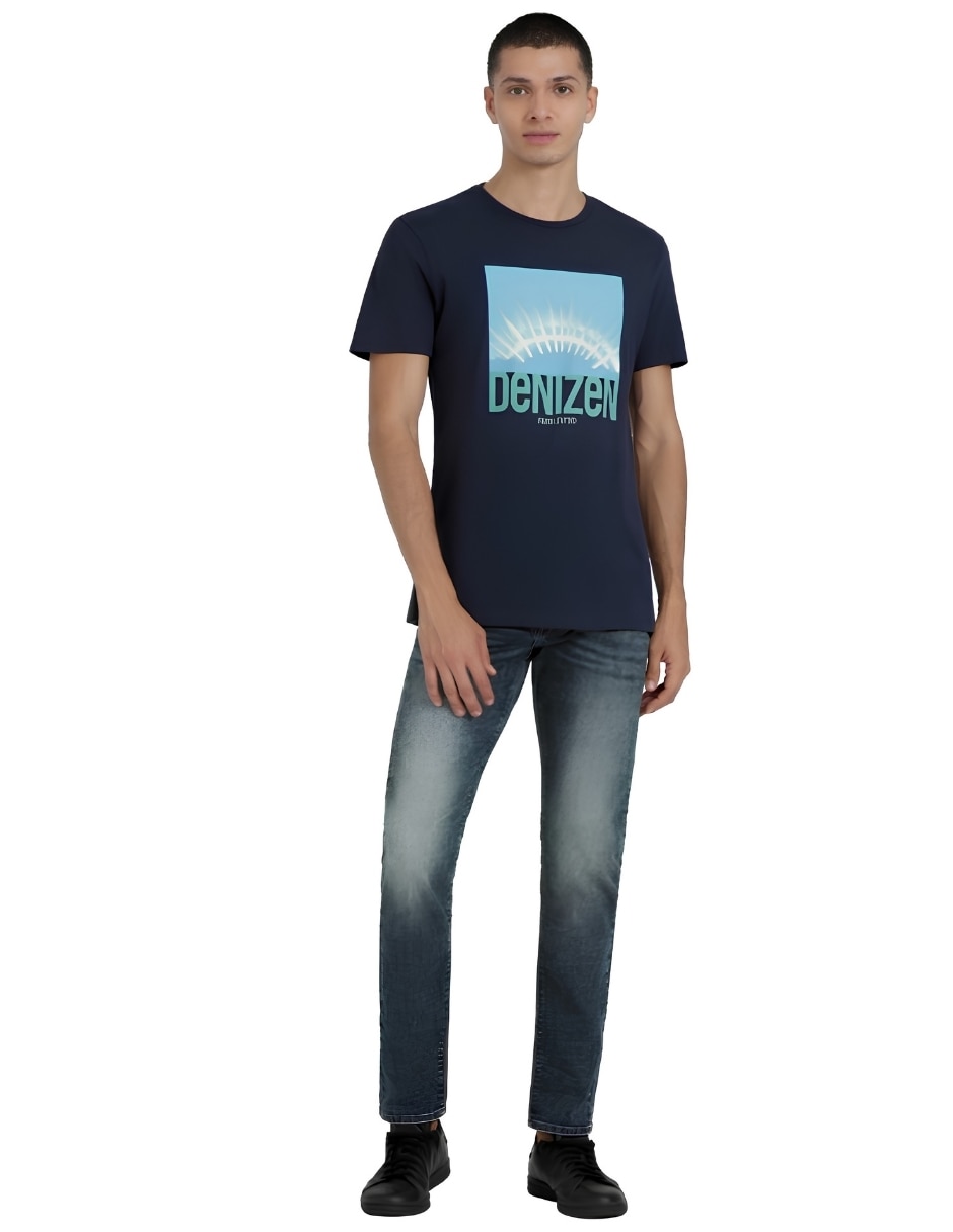 Playera denizen cuello redondo para hombre