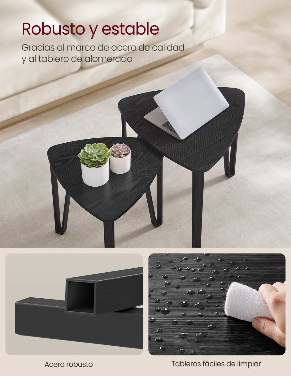 Mesa lateral leibur de acero 3