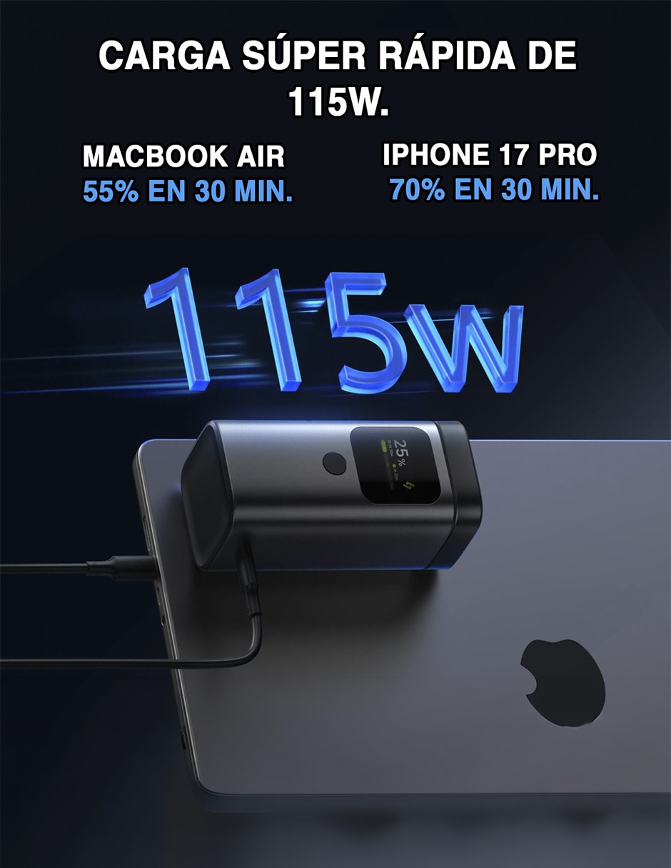 Batería portátil 15000 mah 3