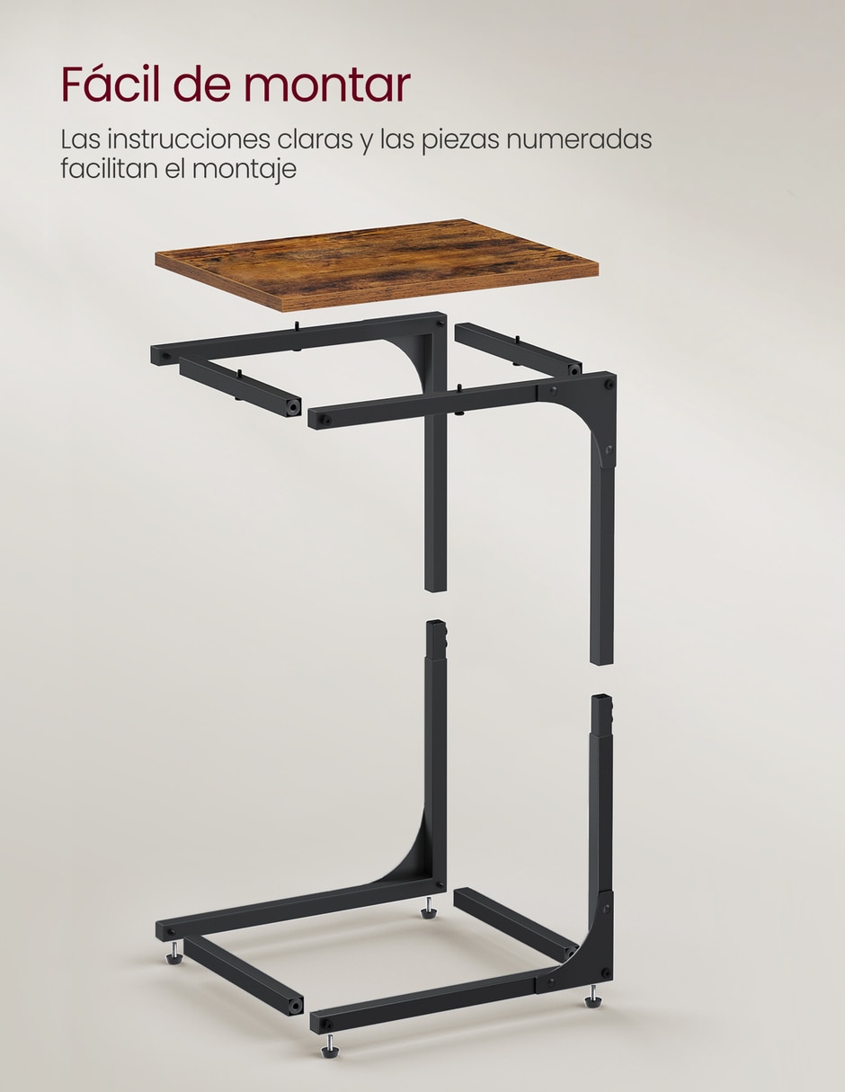 Mesa lateral byram de acero 6