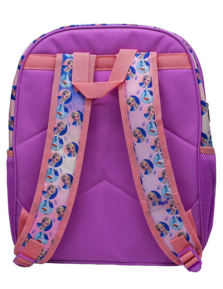 Mochila escolar frozen para niña 3