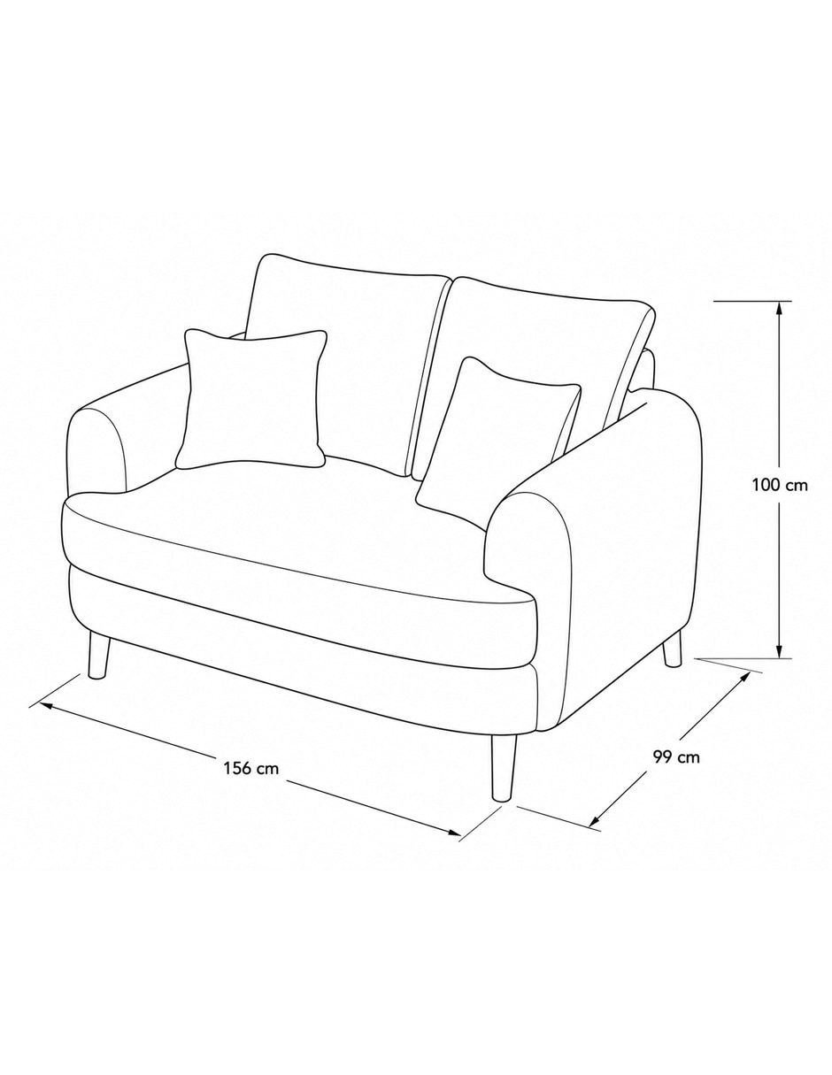 Love seat DIMEX