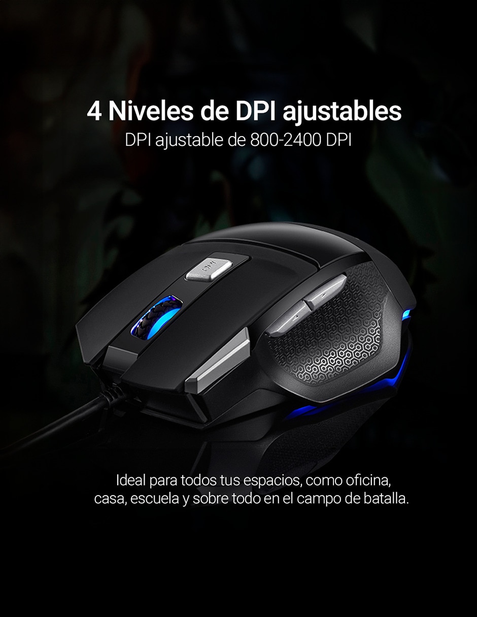 Mouse gamer AULA S12