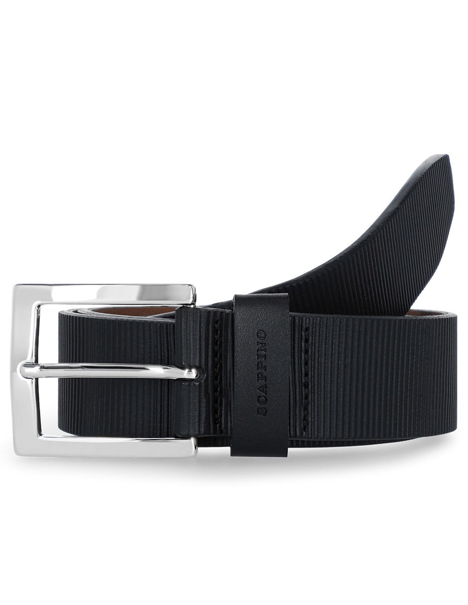 Cinturón de piel para hombre