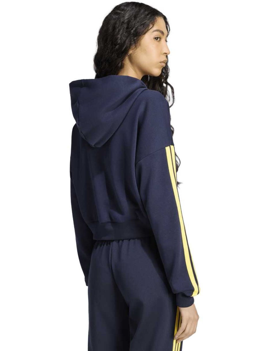 Sudadera con capucha y bolsa mt s logo hd para mujer 5