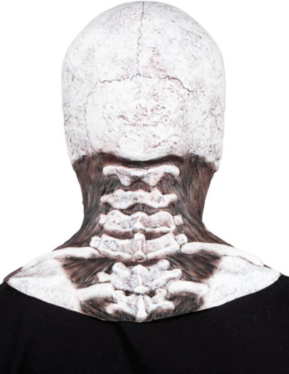 Máscara para disfraz de calavera Mr.Bones 6