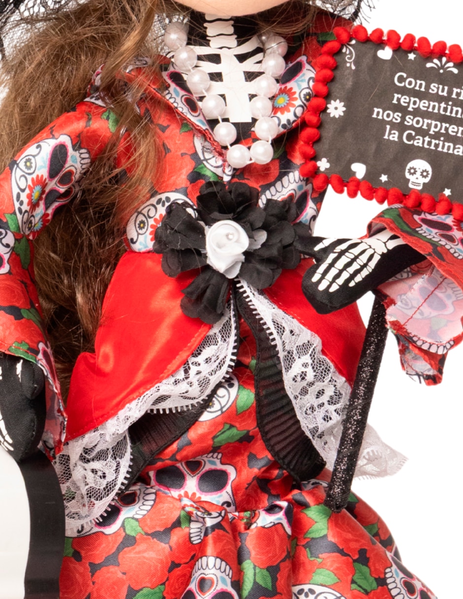 de Muñeca Día de Muertos QUECA DESIGNS Día de Muertos de Tela