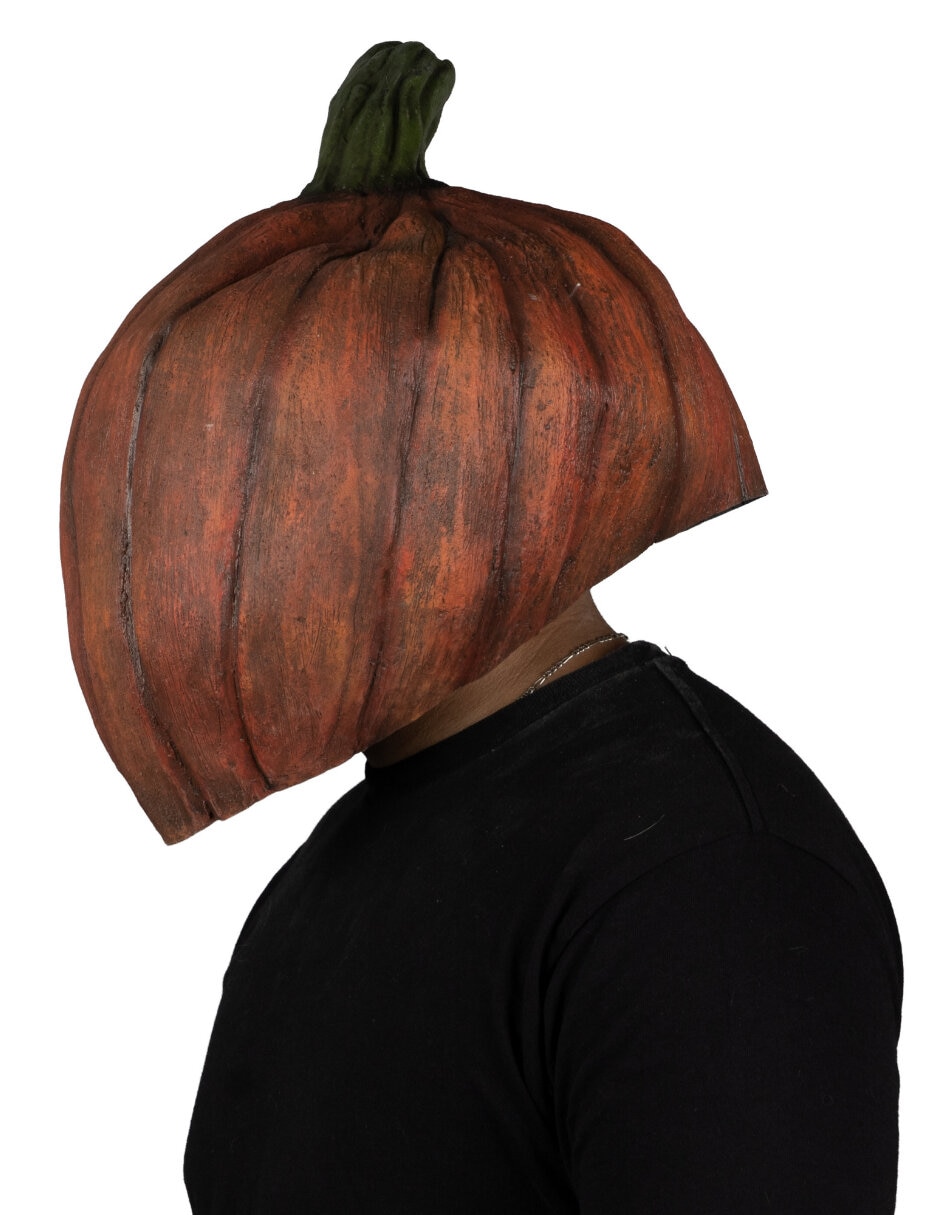 Máscara para disfraz de calabaza 4