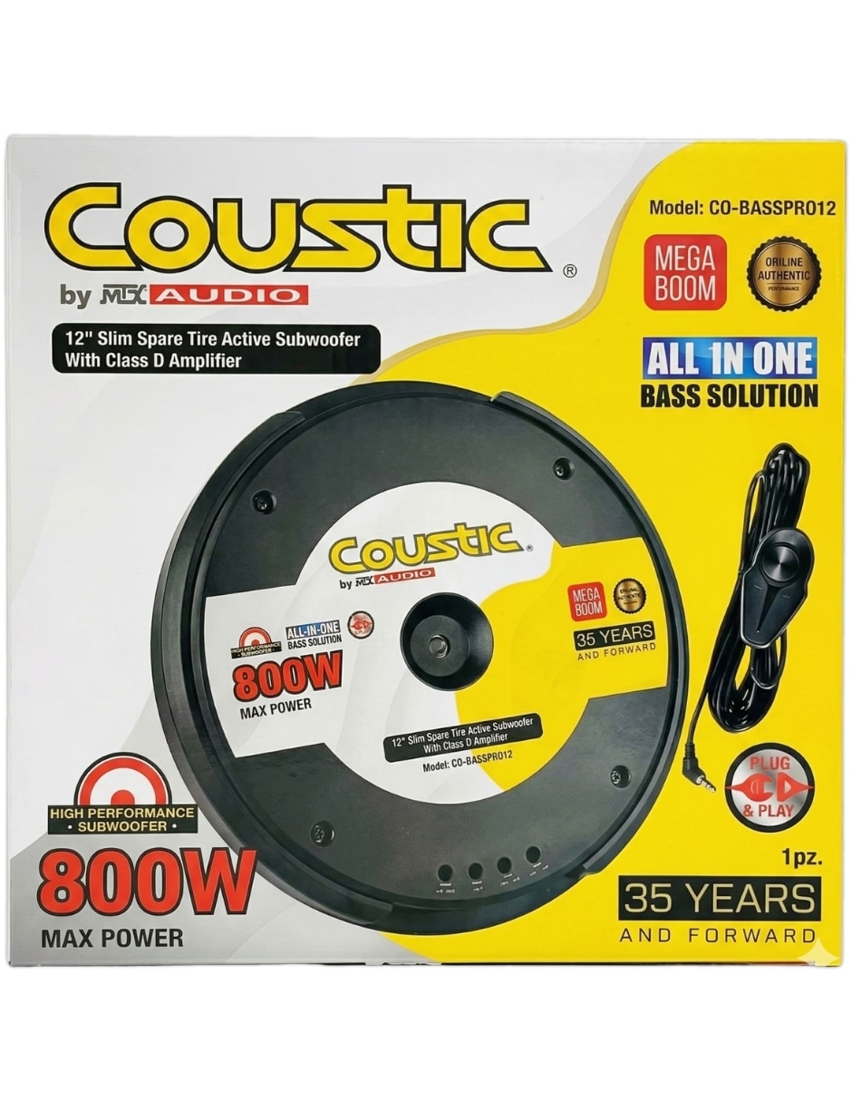 Subwoofer CO-BASSPRO12 4