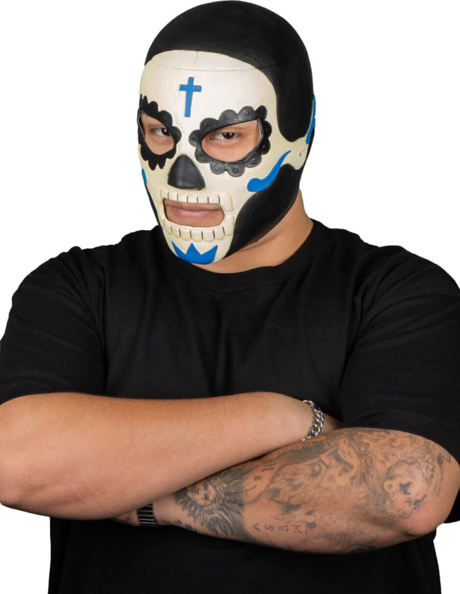 Máscara para disfraz de luchador 7