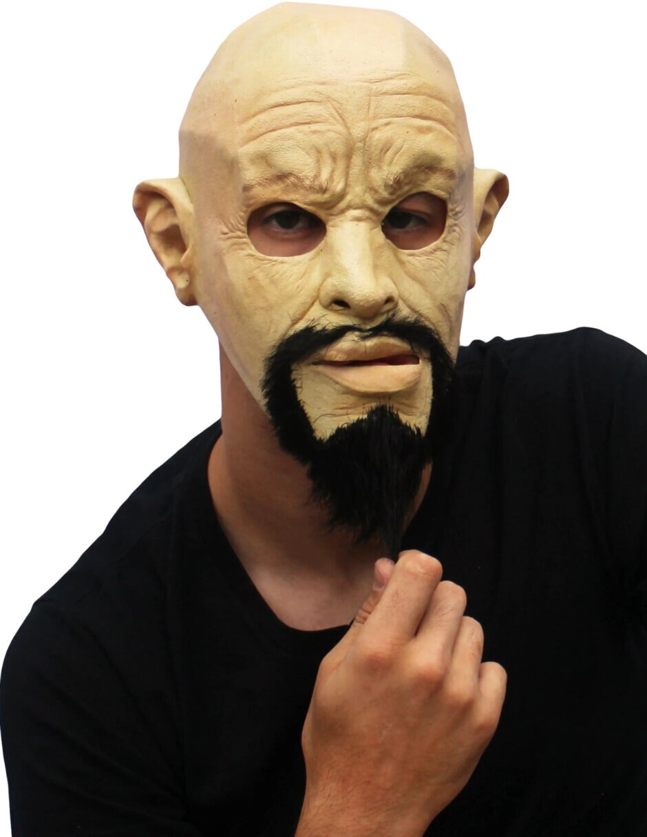 Máscara para disfraz de personaje misterioso 8