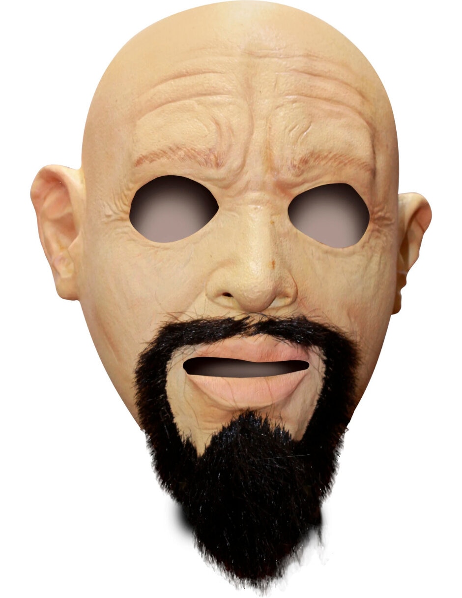 Máscara para disfraz de personaje misterioso 3