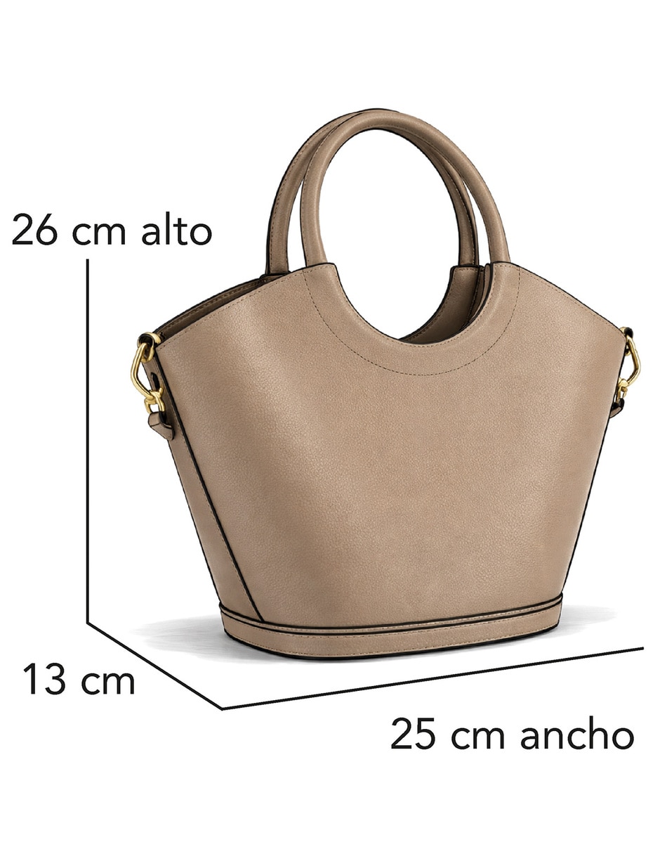 Bolsa tote de piel para mujer 5