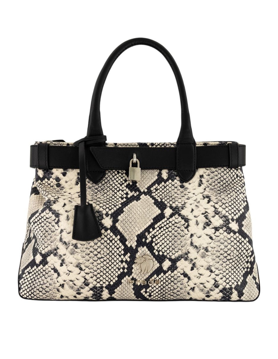 Bolsa dome de piel mujer