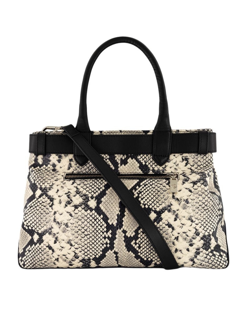 Bolsa dome de piel mujer 4