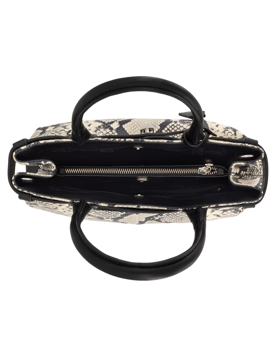 Bolsa dome de piel mujer 3