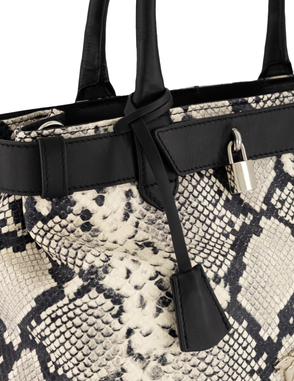 Bolsa dome de piel mujer 2