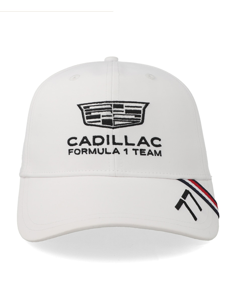 Gorra visera curva snapback para correr Cadillac Bottas 26 Blanca Unitalla para adulto Gorra visera curva snapback para correr Cadillac Bottas 26 Blanca Unitalla para adulto