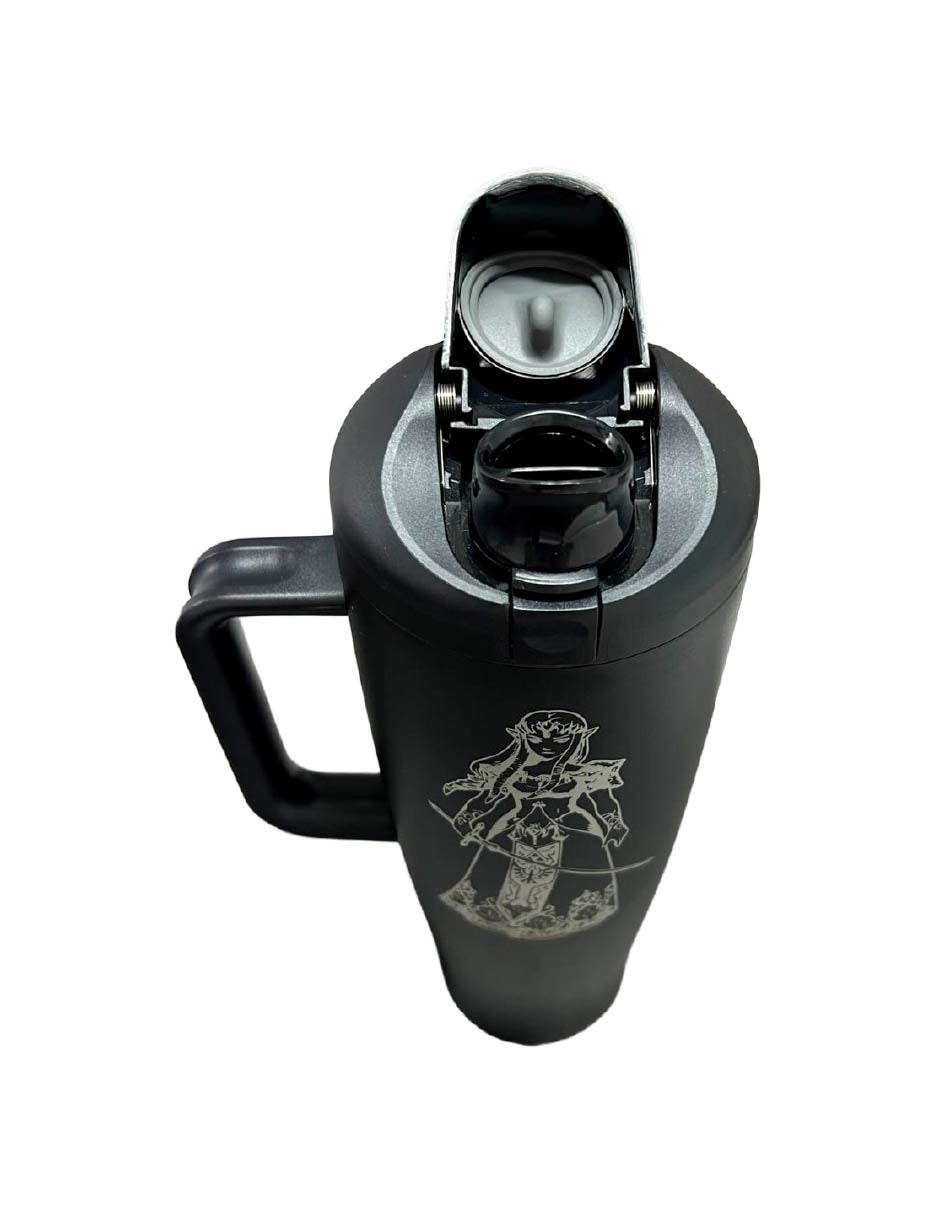Termo de acero inoxidable con tapa rosca 3