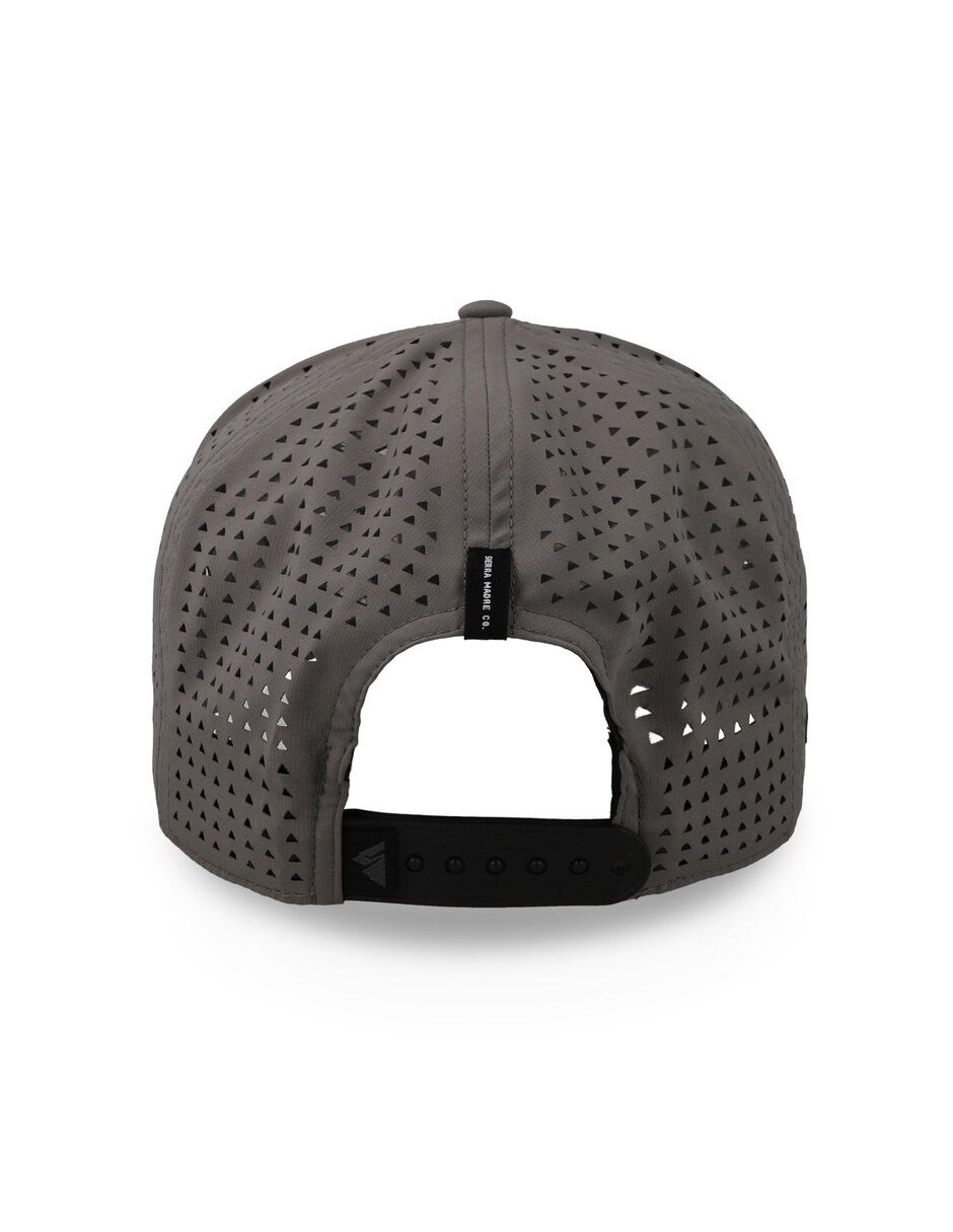 Gorra visera curva snapback Sierra Madre Trail Gris Unitalla para adulto 2