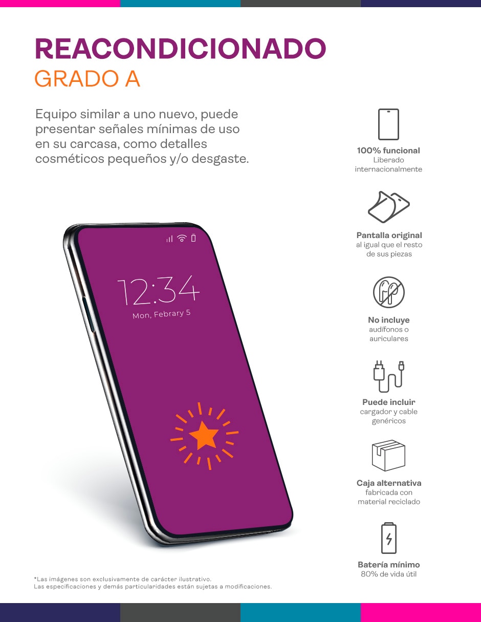 Samsung Galaxy A17 LTE Super AMOLED 6.7 pulgadas Reacondicionado