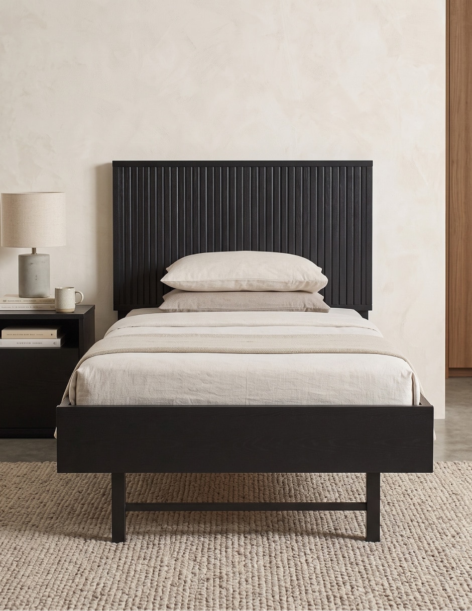 Base para cama armable de MDF individual 7