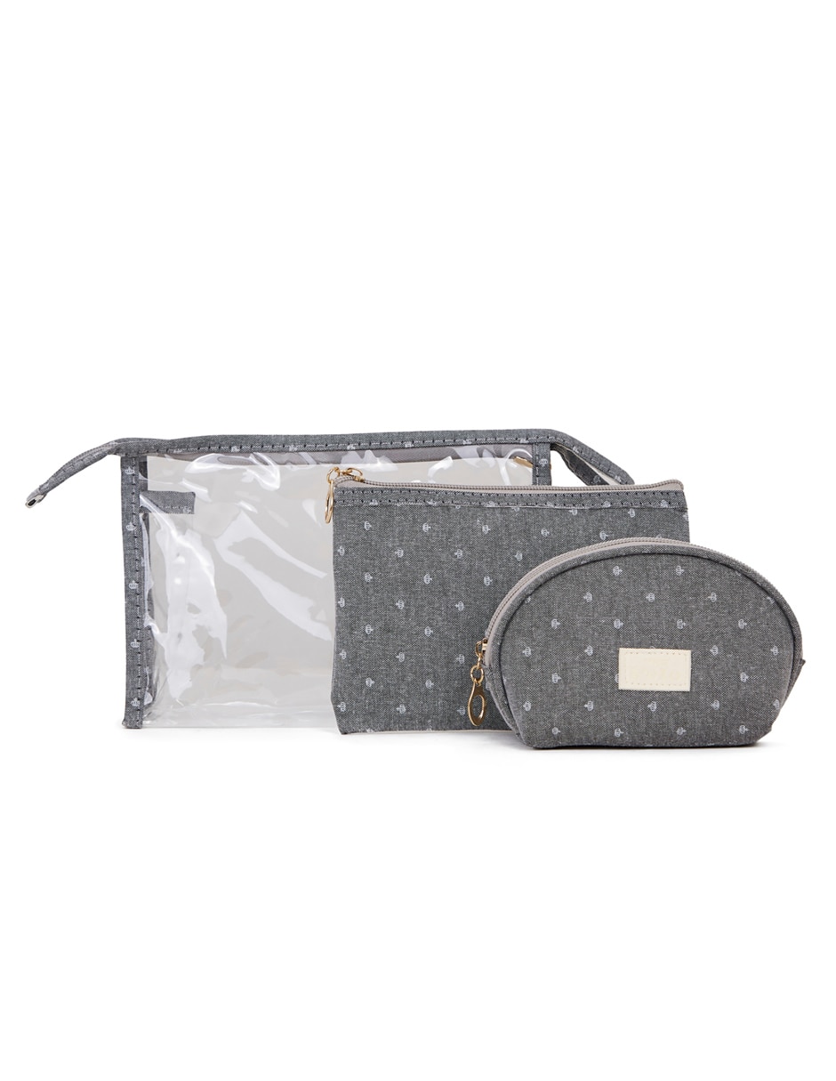 Set cosmetiquera 3 piezas para mujer Set cosmetiquera 3 piezas para mujer