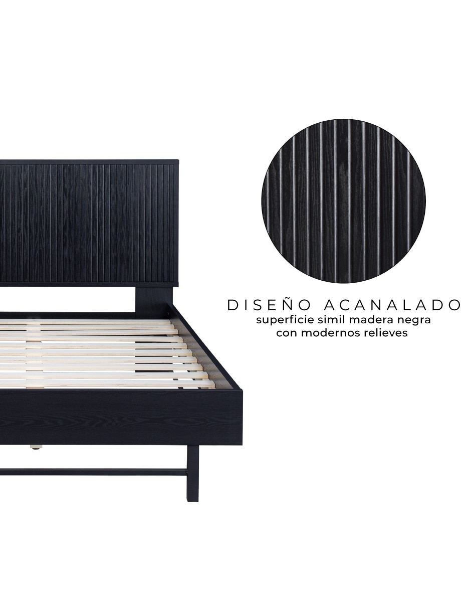 Base para cama armable de MDF Queen Size 3