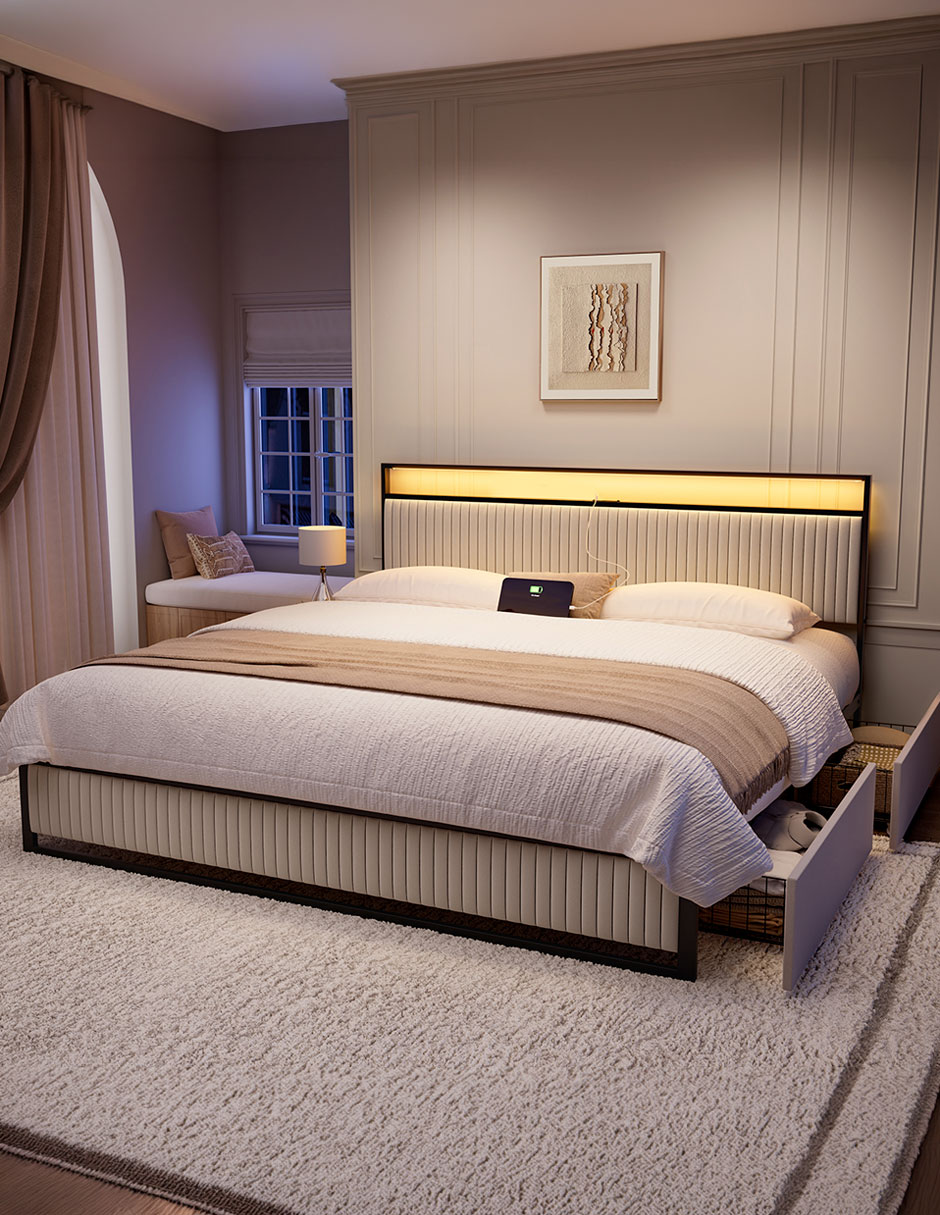 Base para cama armable King Size