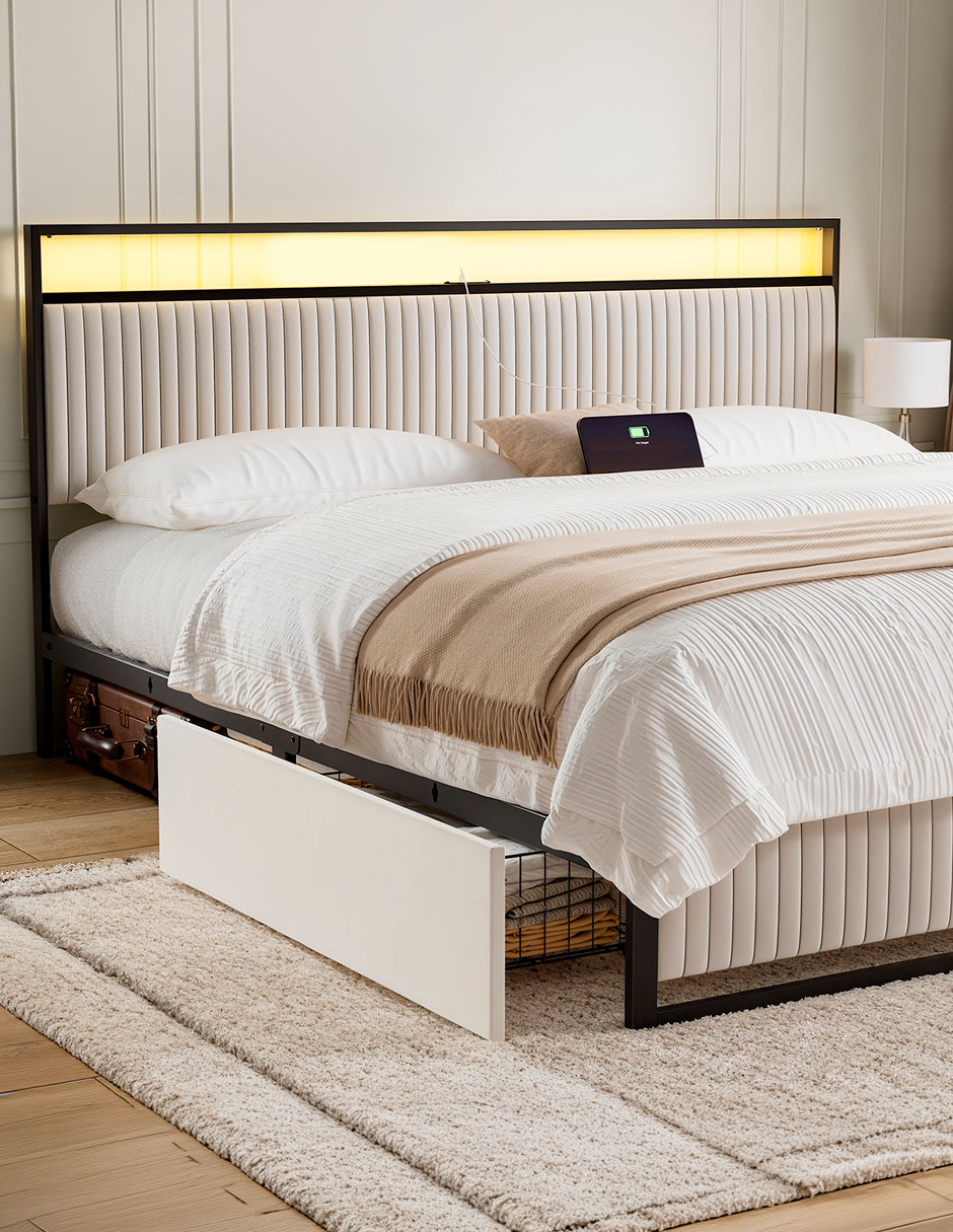 Base para cama armable King Size 2