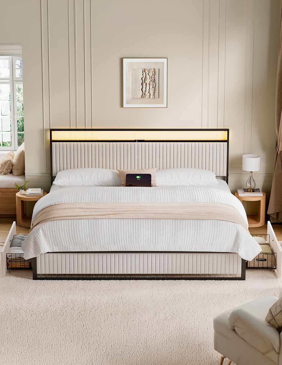 Base para cama armable King Size 3