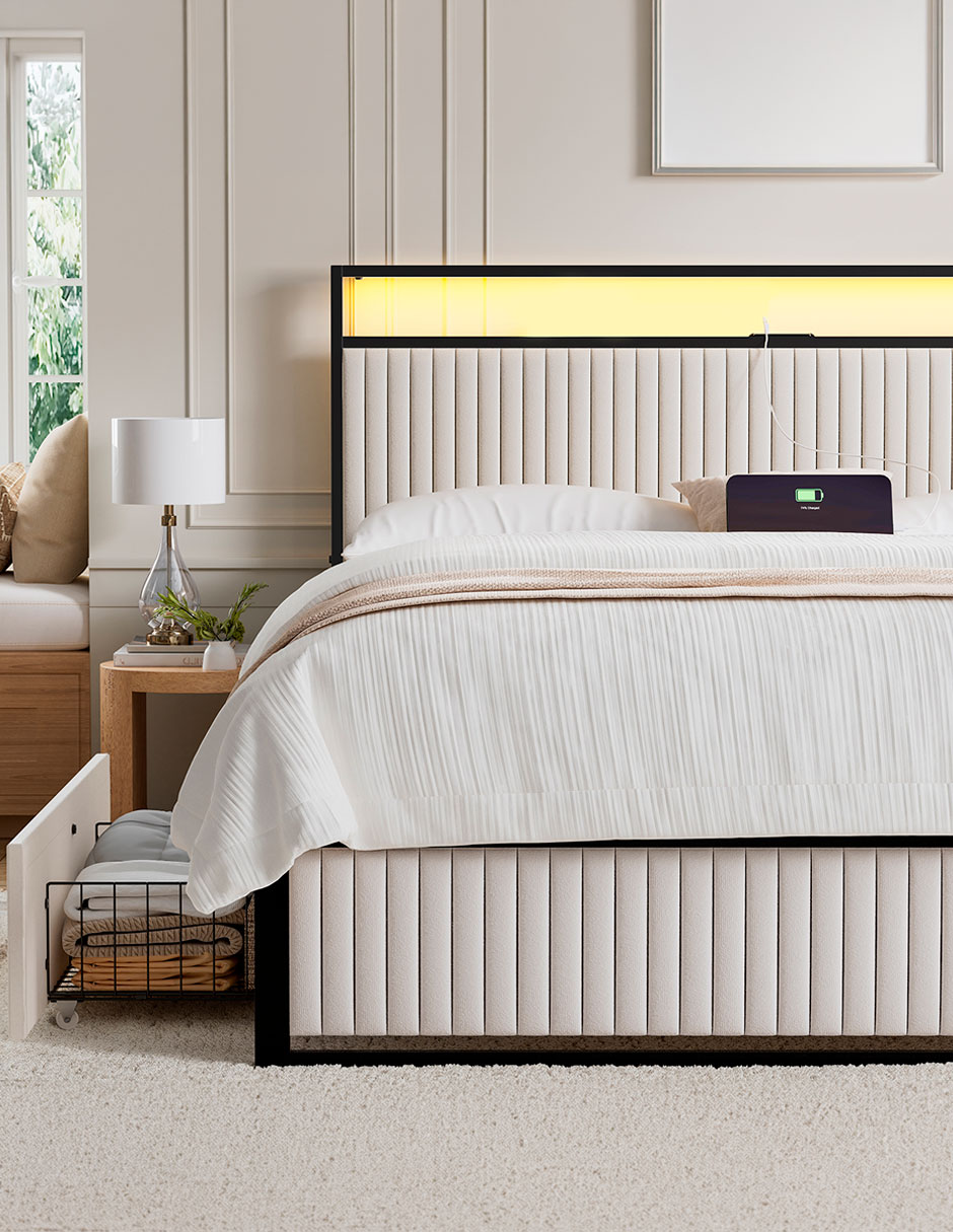 Base para cama armable King Size 5