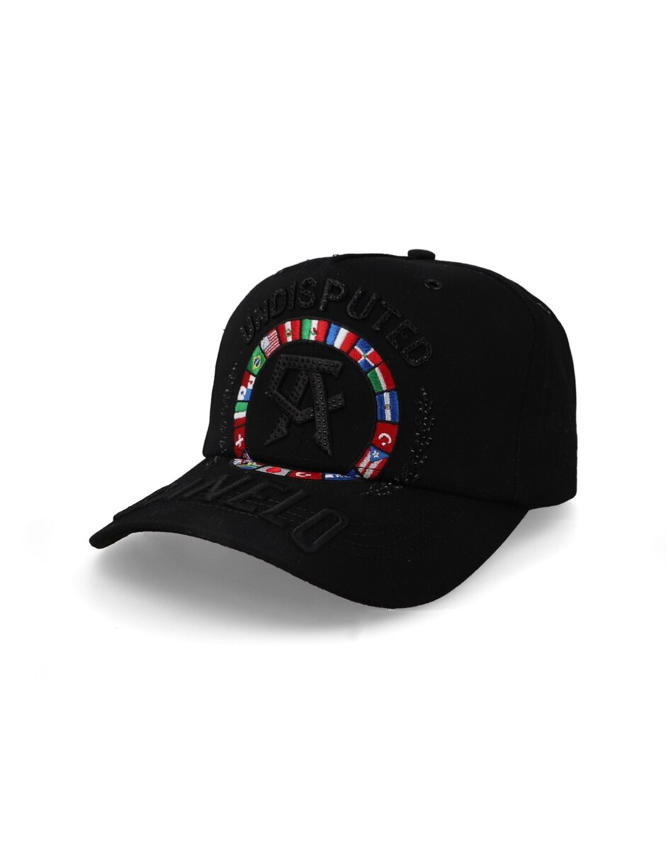 Gorra visera curva snapback Dandy Hats Canelo Undisputed Negra Unitalla para adulto Gorra visera curva snapback Dandy Hats Canelo Undisputed Negra Unitalla para adulto