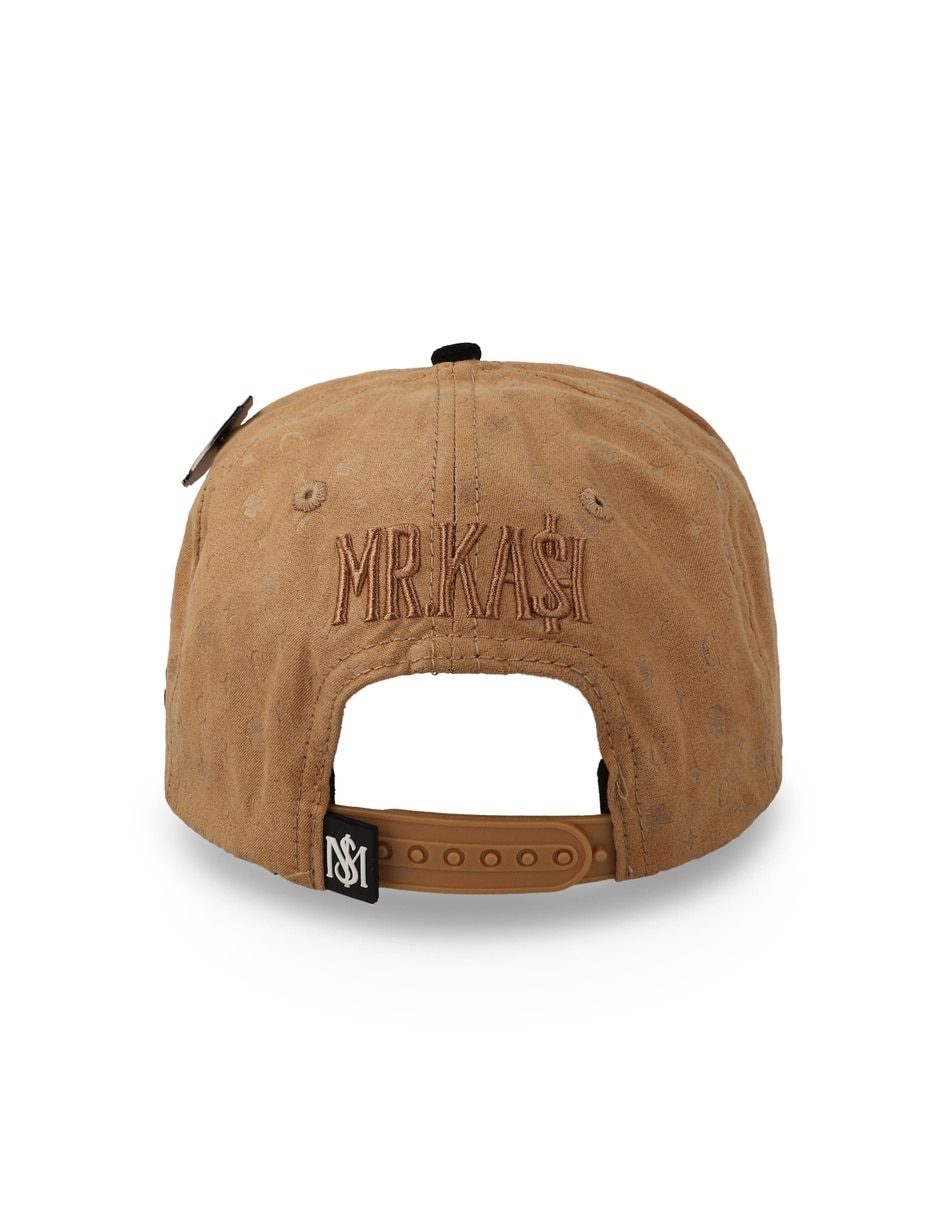 Gorra visera curva snapback Mr. Kash A.T.M. Café Unitalla para adulto 2