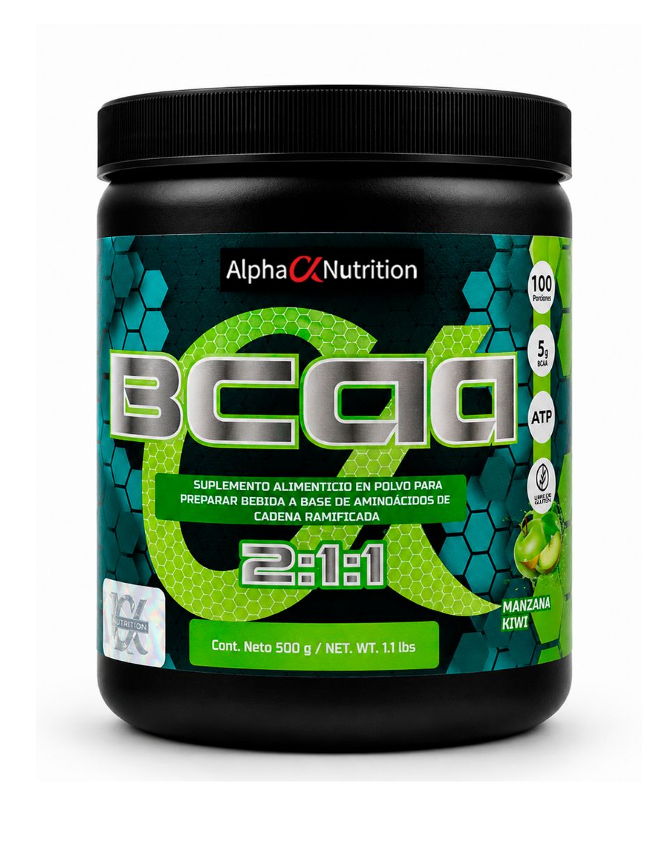 BCCA 2:1:1 con aminoácidos sabor manzana verde de 500 G BCCA 2:1:1 con aminoácidos sabor manzana verde de 500 G