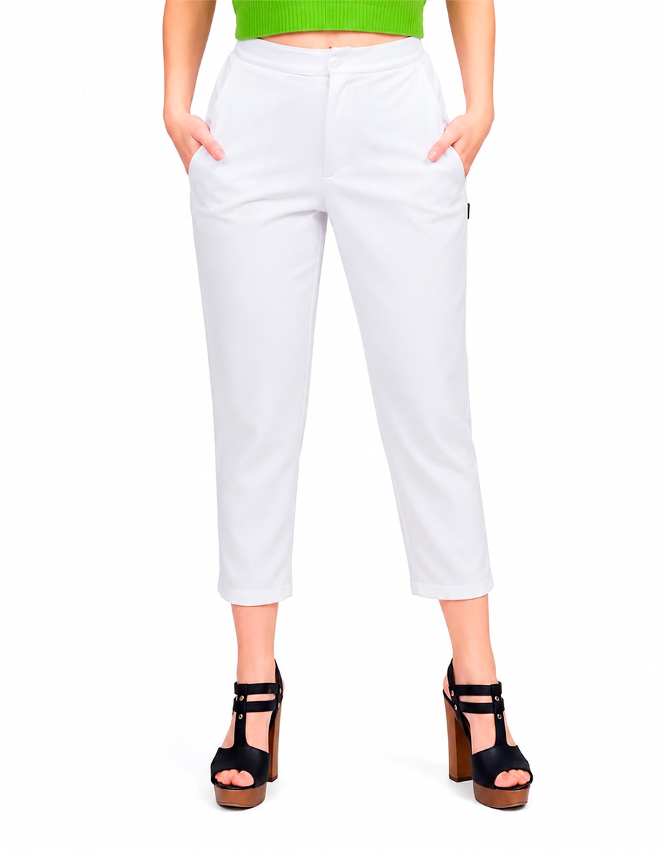 Pantalón capri medizin uniformes amplio para mujer