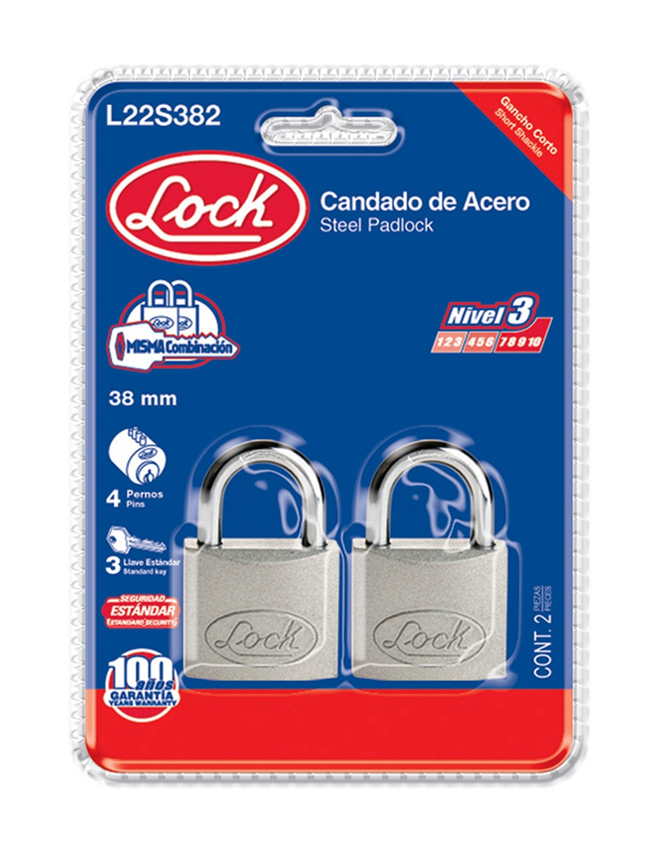 Set de candados común de llave Set de candados común de llave