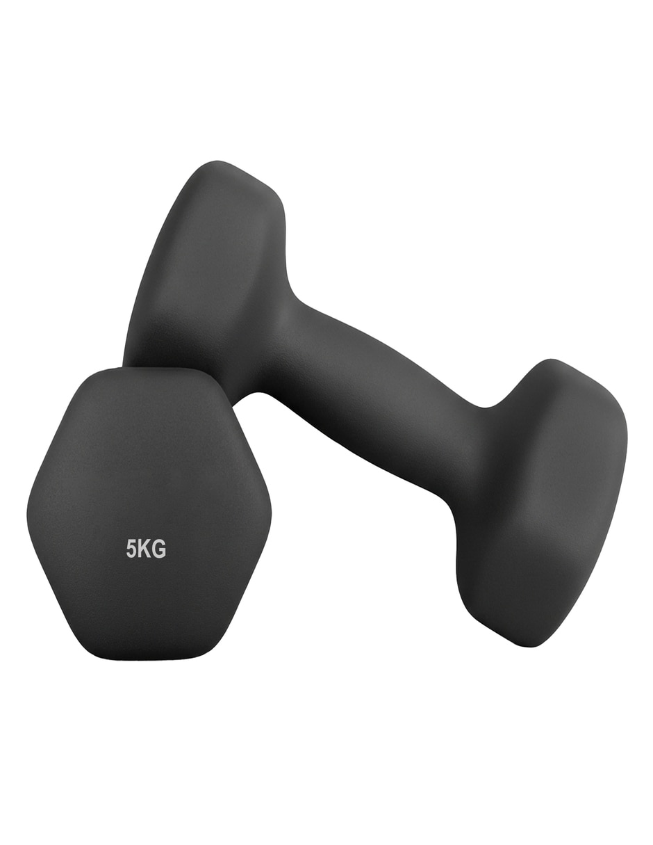 Set mancuernas de peso fijo SONGMICS HOME 5 kg 2 piezas