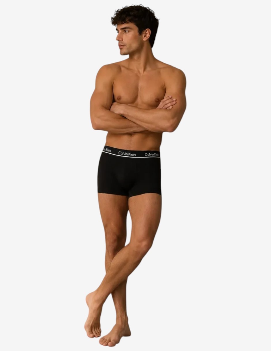 Bóxer trunk de microfibra para hombre 4 piezas 5