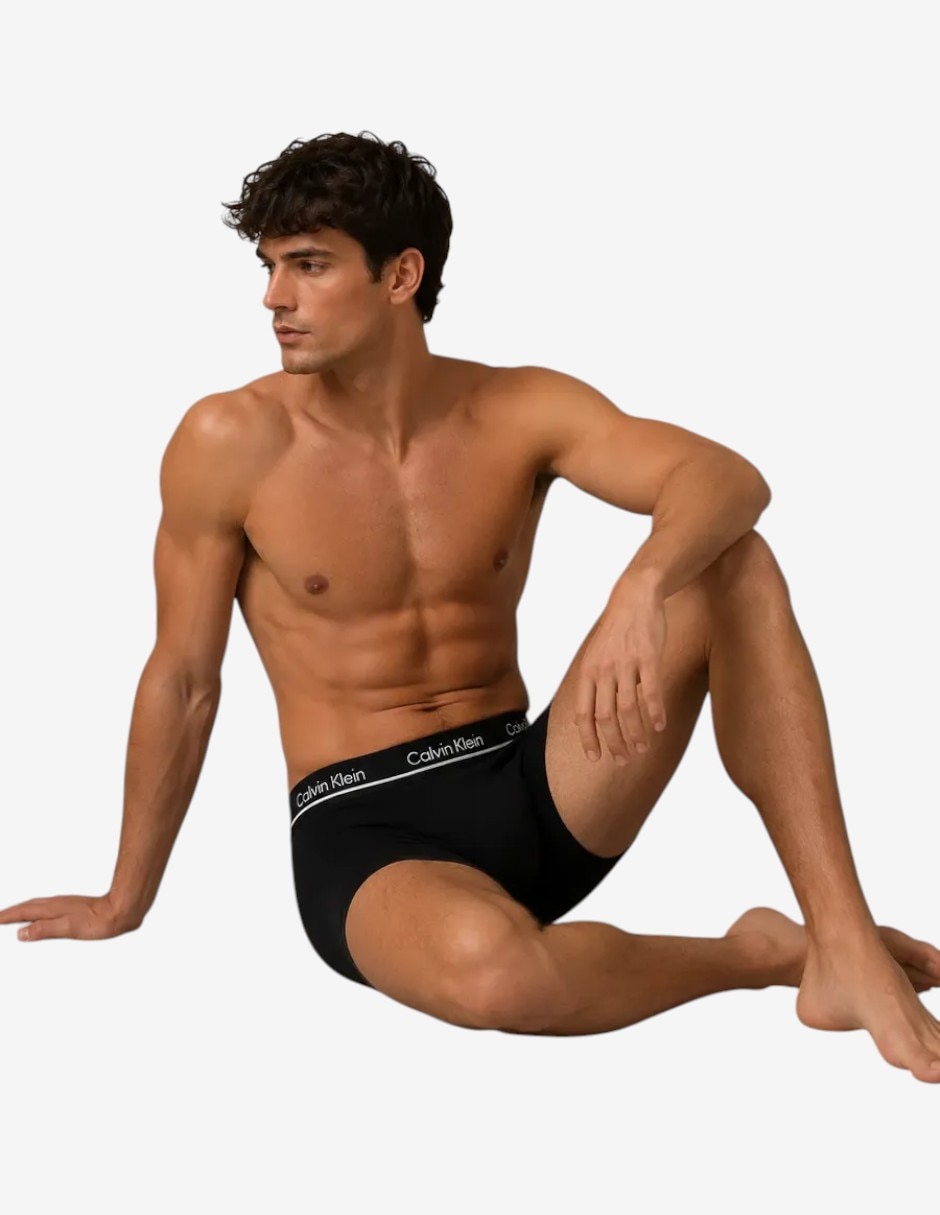 Bóxer trunk de microfibra para hombre 4 piezas 4