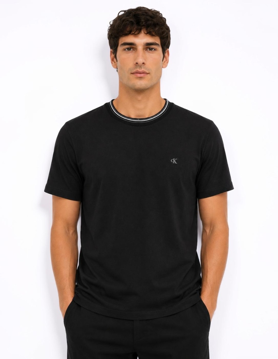 Playera cuello redondo para hombre Playera cuello redondo para hombre