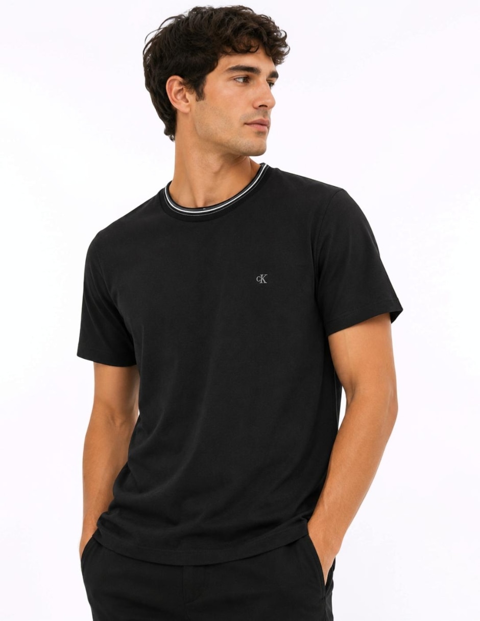 Playera cuello redondo para hombre 2