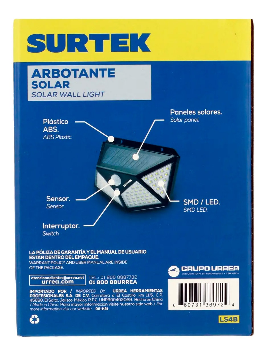 Lámpara solar LED 2