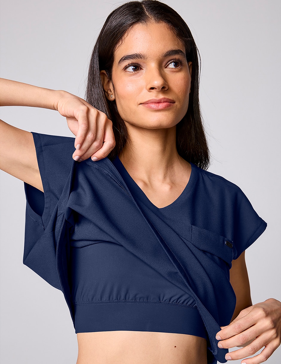 Pijama quirúrgica Healing hands estilo regular para mujer
